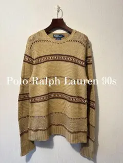 Polo Ralph Lauren 90s Argile Hand Knit
