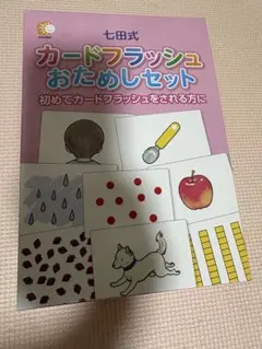 【新品】七田式カードフラッシュおためしセットのサムネイル