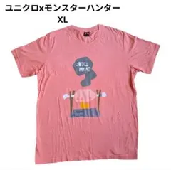 UNIQLO UT モンスターハンター こんがり肉 Tシャツ ピンク XL