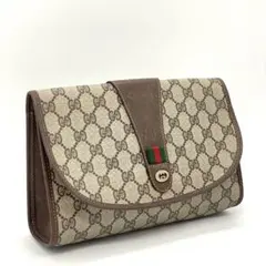 GUCCI グッチ シェリーライン GG柄 クラッチバッグ セカンドバッグ