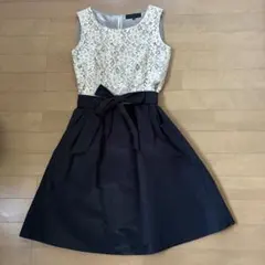 【美品】ドレス　ワンピース　UNTITLED アンタイトル　レース　 Sサイズ