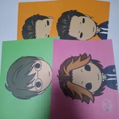 B'sLOGときメモGirl'sSideマウスパッドシール4枚セットまとめ売り