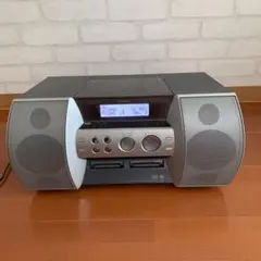 Victor NS X7WMD ラジカセ　CD MD ビクター、α波と同じ周波数を作り出すダブルMD/CDシステム