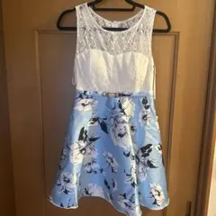 キャバドレス ワンピ 花柄 新品 タグ付き レース