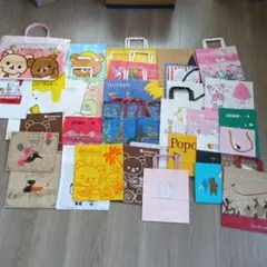 キャラクター 紙袋&ビニール袋セット