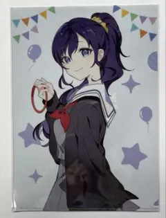 プロジェクトセカイ　神山高校文化祭　クリアファイル　朝比奈まふゆ