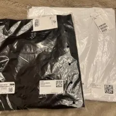 H&M XXL ブラック ホワイト Tシャツ セット