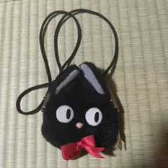 黒猫ジジポシェット がま口