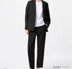 スマートアンクルパンツ/女性XS/黒