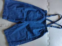 デニム　オーバーオール　BREESE 80サイズ