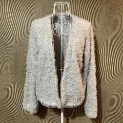 axes femme   プードルカーディガン