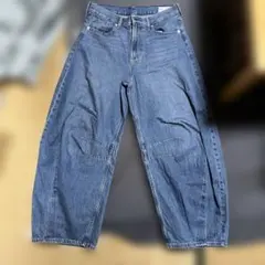 ハイライズホースシューデニム　27インチ　ダークブルーインディゴ　中古