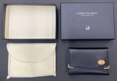 Dunhill　ダンヒル　６連キーケース　牛革　ブラック【未使用/保管品】