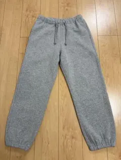 【無印良品 メンズ】スウェットワイドパンツ グレー Sサイズ 新品