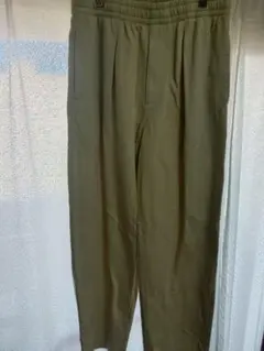 【UNIQLO U】ライトウェイトスウェットワイドパンツ ベージュ Мサイズ