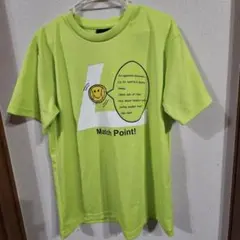 keasport　in! テニスデザイン Tシャツ ライムグリーン Mサイズのサムネイル