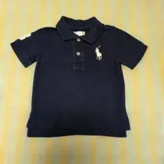 Ralph Lauren ネイビー ビックポニーポロシャツ 18M