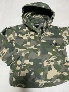 【THE NORTH FACE 】ノベルティーコンパクトジャケット 迷彩 100