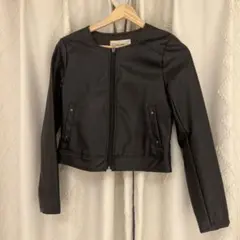 ROYAL PARTY クロップドレザージャケット