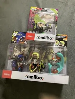 スプラトゥーン amiibo 4体　ホタル　イエロー　コジャケ　ブルー