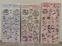 モフサンド×サンリオ シール 3枚セット