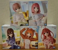 五等分の花嫁∽ Relax time 一花 二乃 三玖 四葉 五月 フィギュア