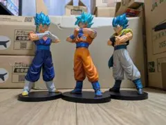 ドラゴンボール 超サイヤ人ゴッド超サイヤ人 フィギュア 3体セット
