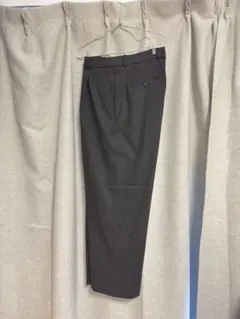 ユニクロ　タックワイドパンツ　黒　2025　XXL