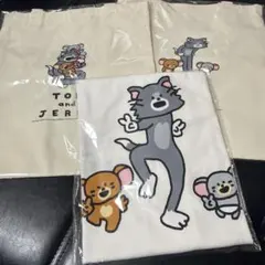 トムとジェリー Happyくじ Tシャツ トートバック 匿名