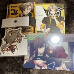 天獄ストラグル 菊之助 メッセージカード ステッカー クリアブロマイド