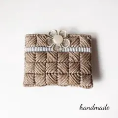 マルチケース　カードケース　もこもこケース　小物入れ　ポーチ　ハンドメイド