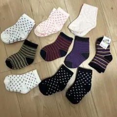 ベビー靴下 10足セット カラフル