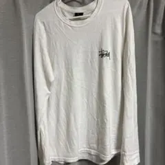 Stussy ホワイト 長袖シャツ M