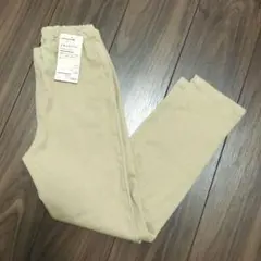 新品タグ付き　無印良品　ベージュ レギンスパンツ サイズ140