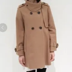 nano・universe ライトメルトンAラインコート