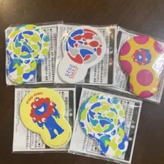 ミャクミャク 缶バッジ プライズ　限定　5個セット