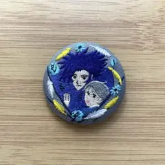 ジブリ 刺繍ブローチ コレクション 缶バッジ ハウルの動く城