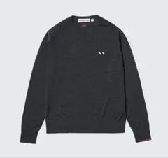 UNIQLO・ANYA HINDMARCH メリノクルーネックセーター