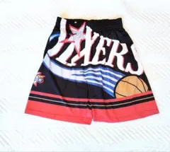 新品　NBA　シクサーズ　バスケ　パンツ　ジョーダン　アイバーソン　レブロン