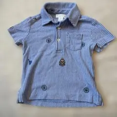 Ralph Lauren ストライプ ポロシャツ 12M