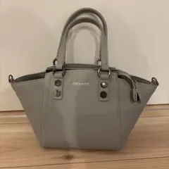 CECIL McBEE 2WAY ハンドバッグ グレーのサムネイル