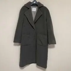 GALENAプードルボアロングコート