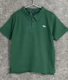 【新品未使用タグ付】polo champs ポロシャツ グリーン 130cm