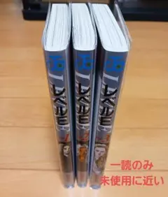 ほぼ未使用　レベルE 全巻セット 1-3巻 冨坚義博　ブックカバー付き
