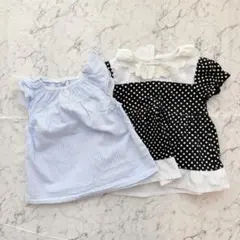 ベビー　トップス2点セット　80 女の子