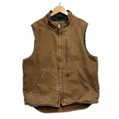 2026年最新】Carhartt ベスト ブラウンの人気アイテム - メルカリ
