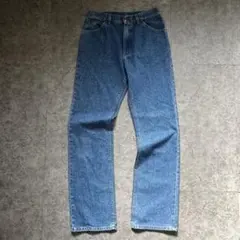 【リー】（31×34）ストレートデニム　ビンテージ USA製 ブルー