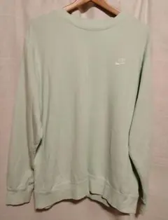 NIKE　ナイキ　トレーナー　スウェット　フレンチテリー　ミントグリーン　XL