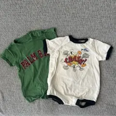 80センチ半袖ロンパース