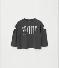 coca 長袖Tシャツ　長袖カットソー　120 女の子　コカ　肩あき